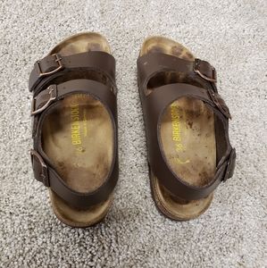 Brown Leather Birkenstock Milano